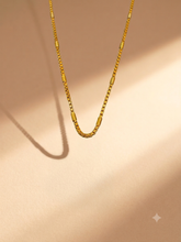Classic Textured Gold-Plated Box Chain