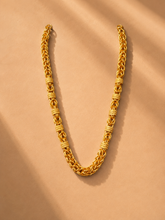Royal Textured Byzantine Gold-Plated Chain